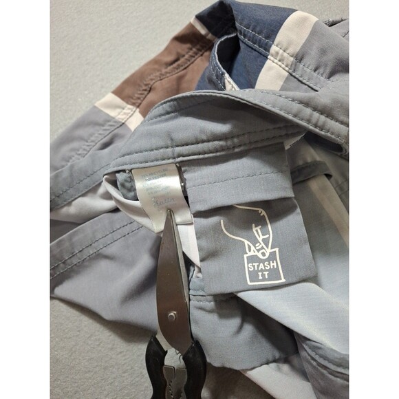 Katin Board Shorts Men Size 36 Measures 38 Multicolor Back Pocket Swim Trunks - Picture 7 of 8